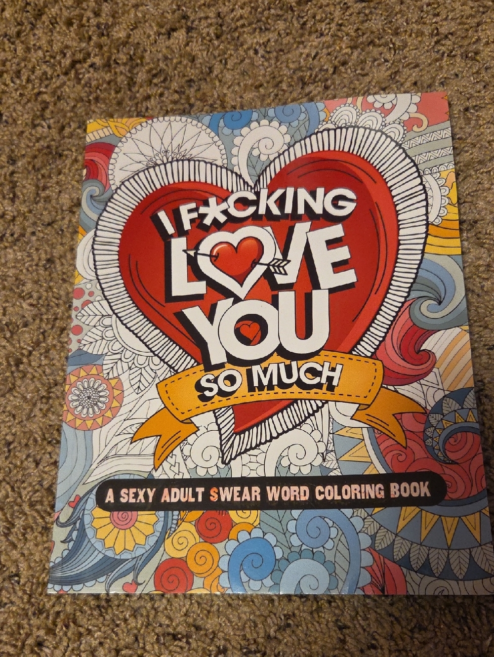 ADULT!! Coloring Book - Used (Read Description)